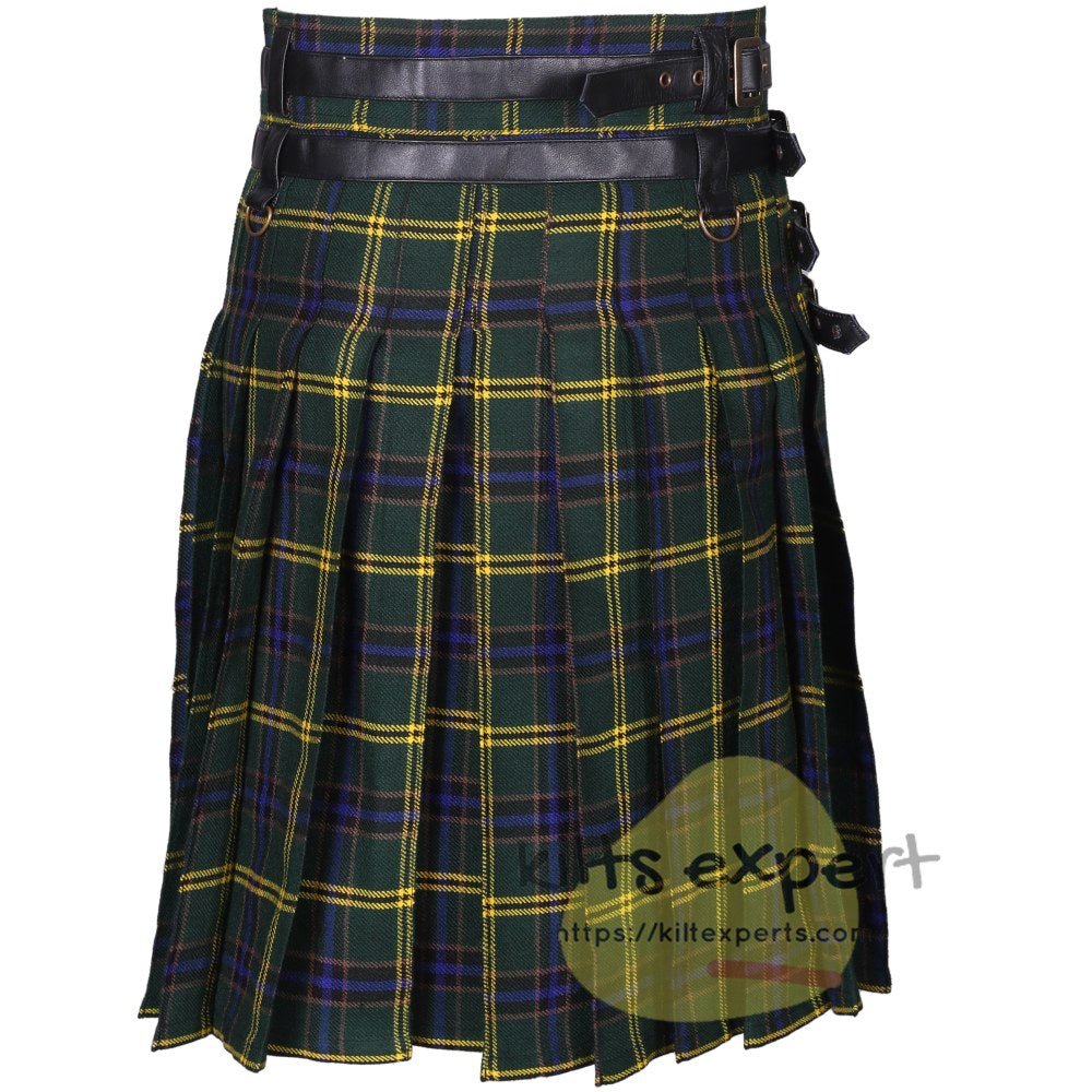 US Army Tartan Utility Kilt With Detachable Pockets - Kilt Experts