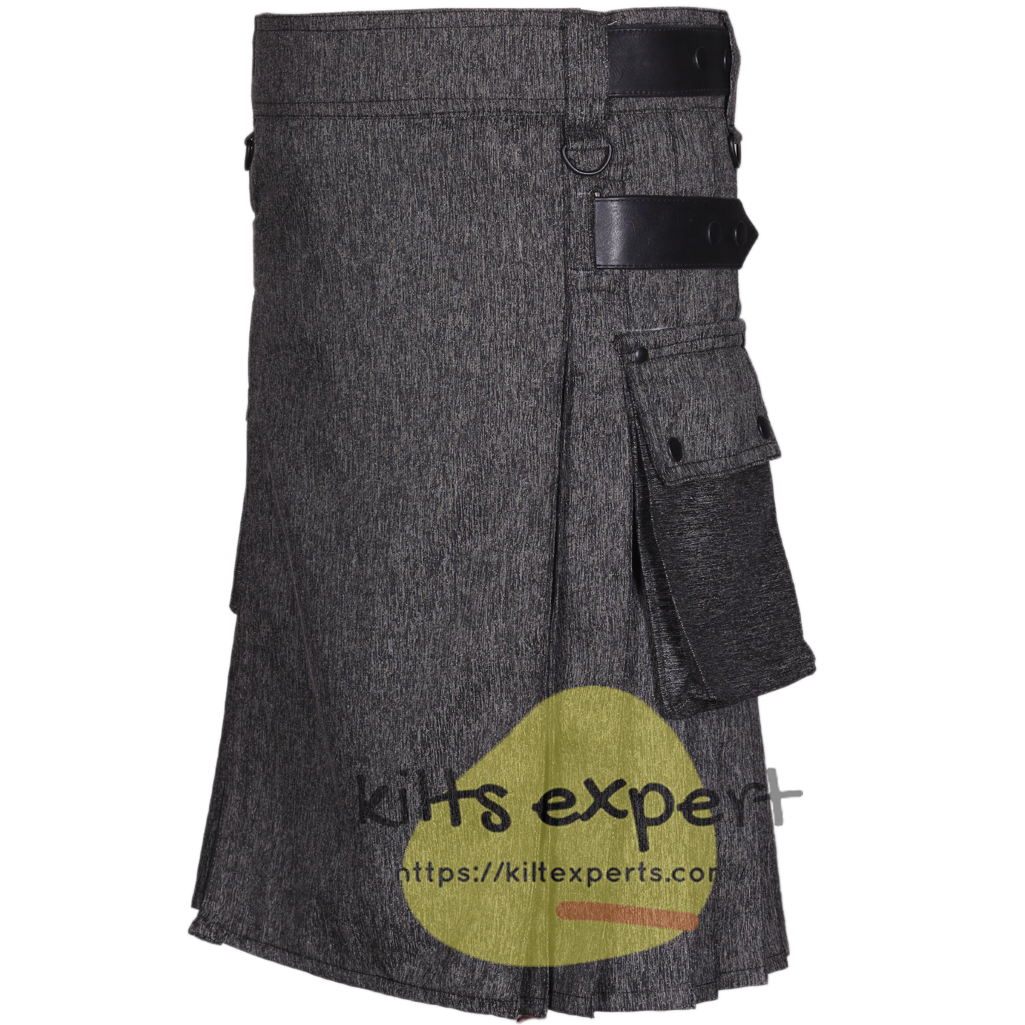 Waterproof Leather Straps Utility Kilt - Kilt Experts