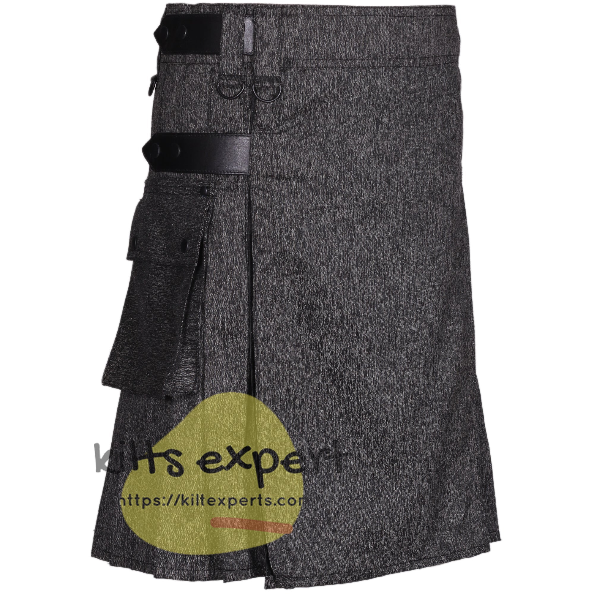 Waterproof Leather Straps Utility Kilt - Kilt Experts