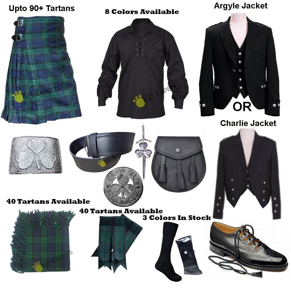 New Complete Outfit Wedding Kilt Deal - Kilt Experts