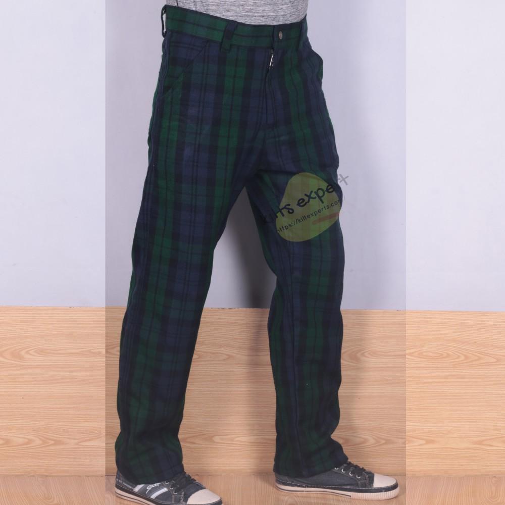 Tartan Acrylic Wool Simple Pant Kilt Experts