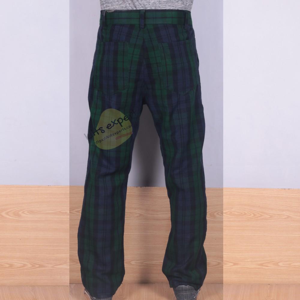 Tartan Acrylic Wool Simple Pant Kilt Experts