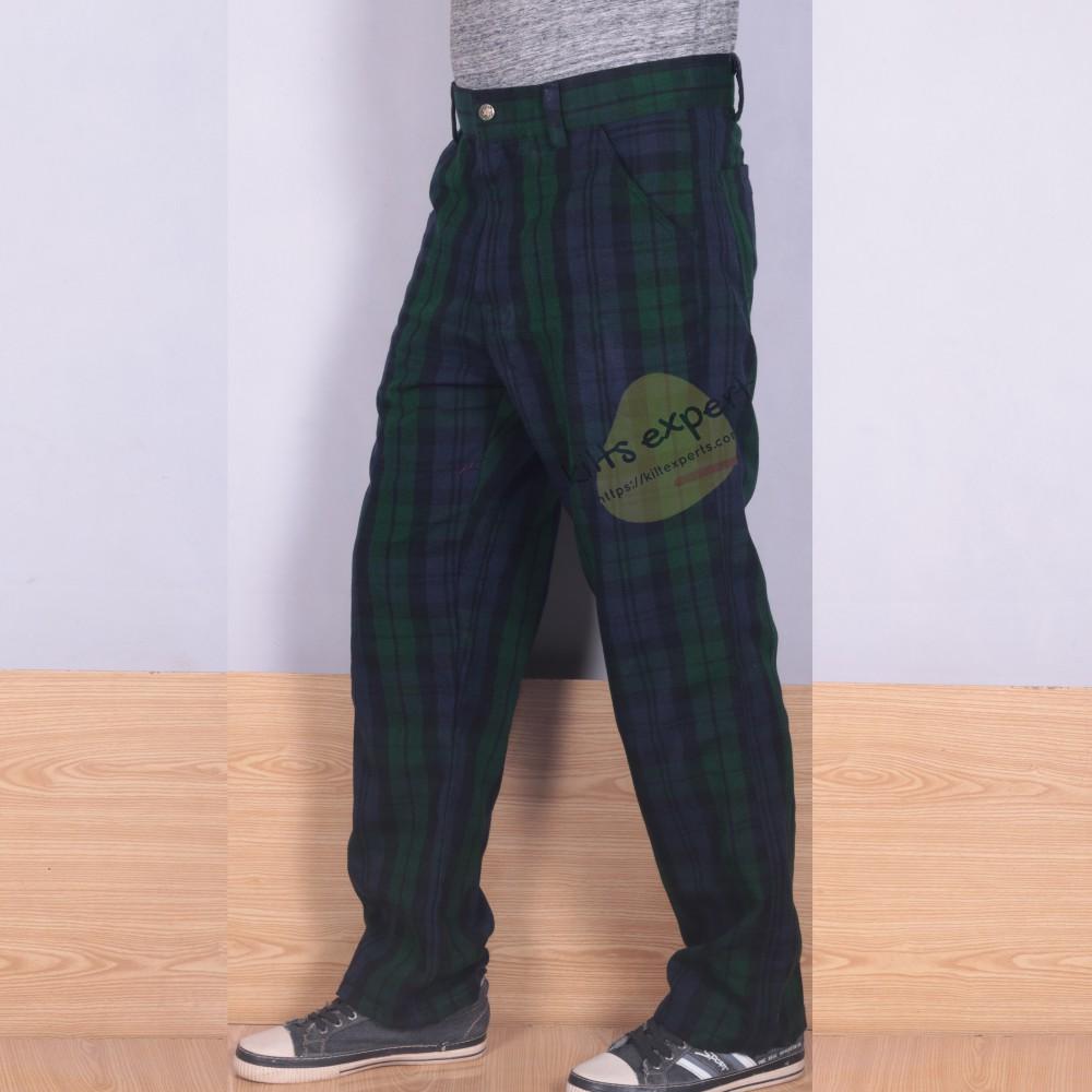 Tartan Acrylic Wool Simple Pant Kilt Experts