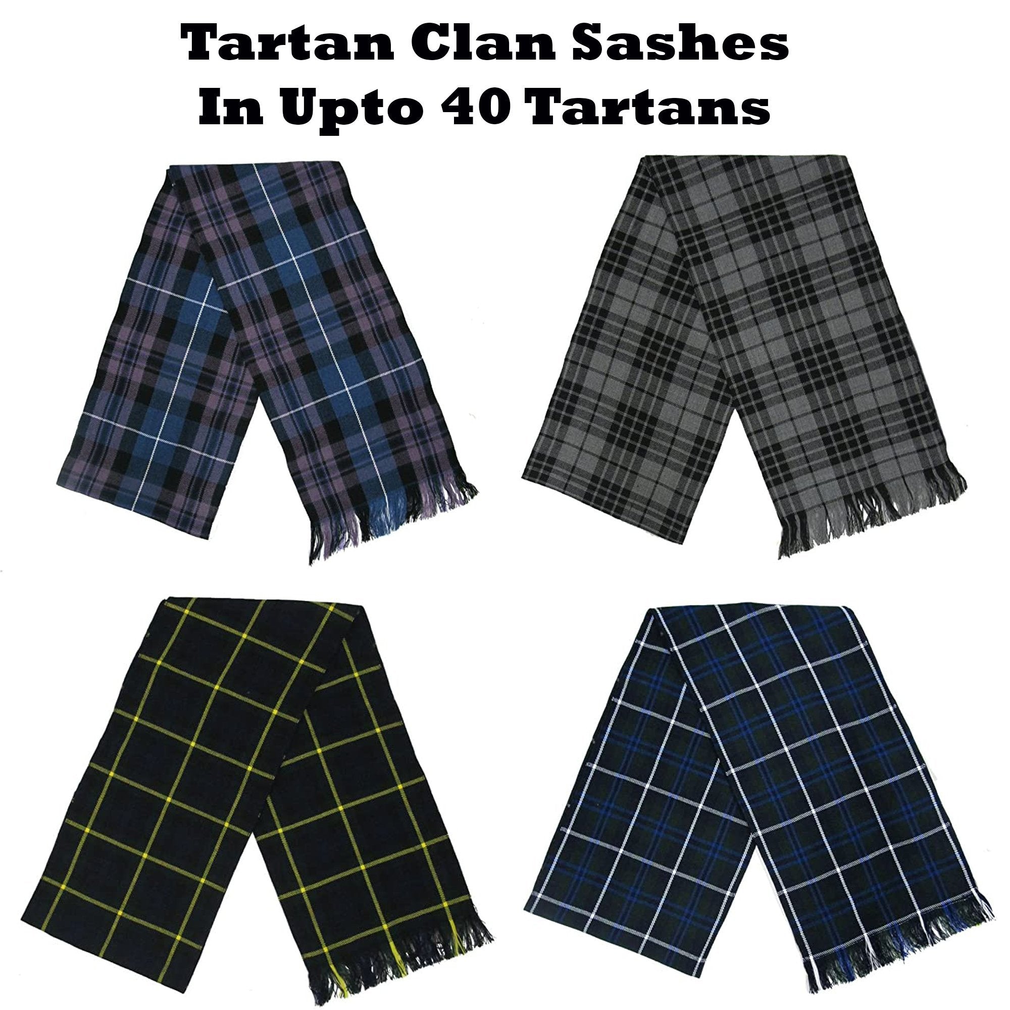 Women's Tartan Clan Sashes Kilt Experts